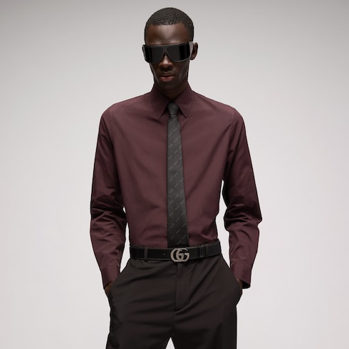 Gucci silk jacquard tie