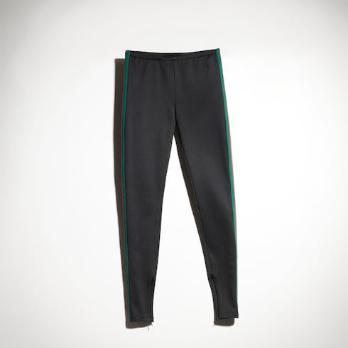 Technical jersey leggings with Web