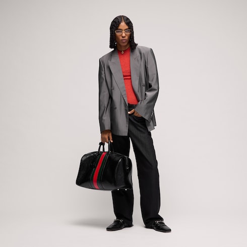 Web Trademark python medium duffle bag