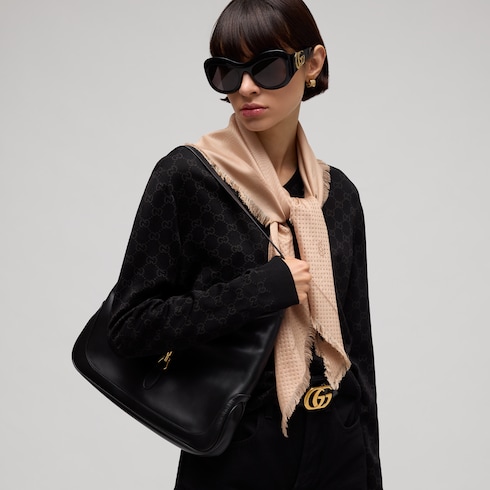Double G silk wool shawl