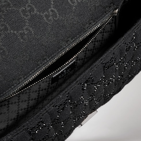 Jetset GG Marmont crystal medium shoulder bag