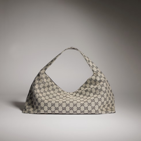 Bolso de hombro grande con Detalle de Doble G