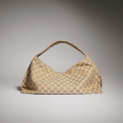 Große Schultertasche mit Doppel G Detail