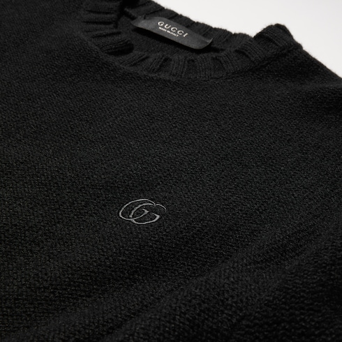 Pullover aus Wolle und Kaschmir mit Stickerei
