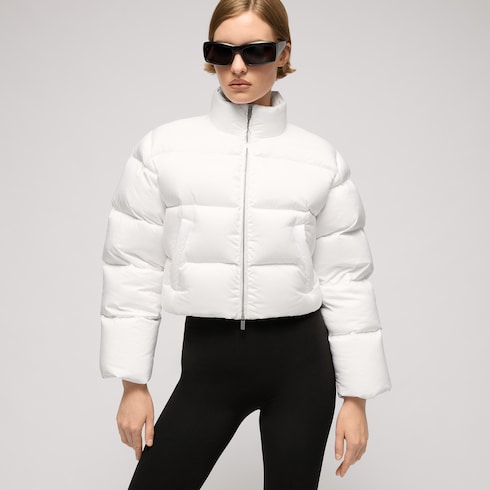 Wattierte Polyester-Steppjacke