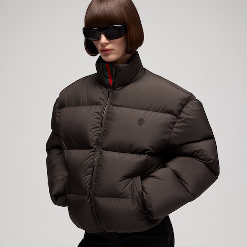 Padded polyester puffer jacket