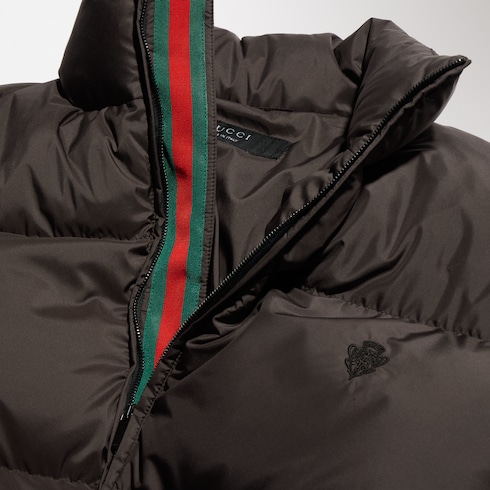 Padded polyester puffer jacket