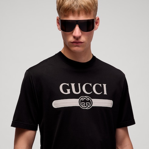 T-shirt en jersey de coton avec imprimé