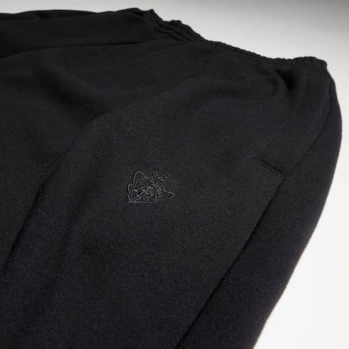Cotton cashmere jersey leisure pants