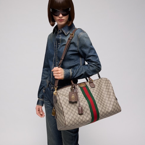 Bolsa de viaje Gucci Savoy mediana