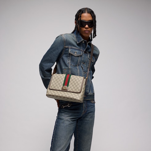 Bolso cruzado Ophidia tamaño mediano