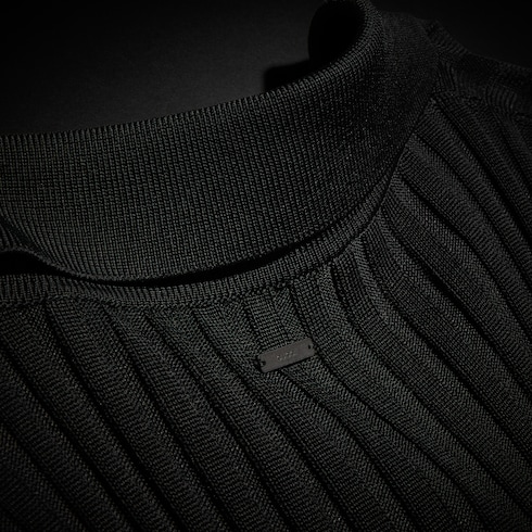 Cardigan in viscosa a coste fine