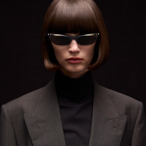 Gafas de sol de montura geométrica