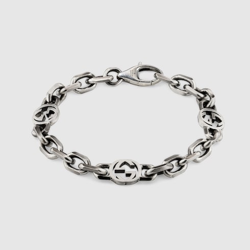 Bracciale a catena Gucci Interlocking