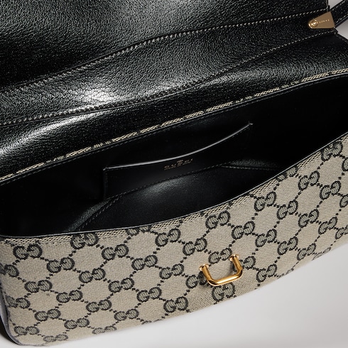 Sac à épaule moyen format avec détail Double G