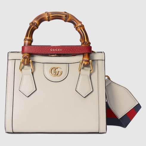 グッチ ダイアナ〕スモール トートバッグ ・ホワイト レザー | GUCCI公式