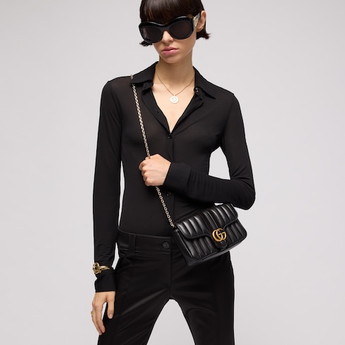 Bolso pequeño de hombro Jetset GG Marmont