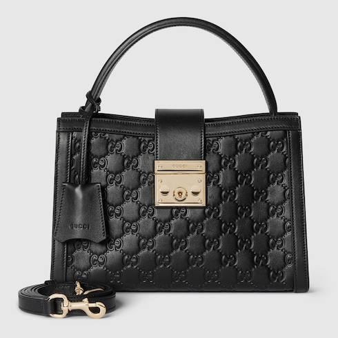 Padlock medium top handle bag