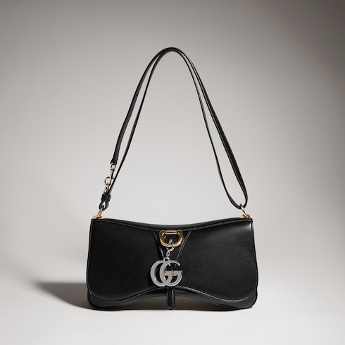 Bolso de hombro mediano con Detalle de Doble G