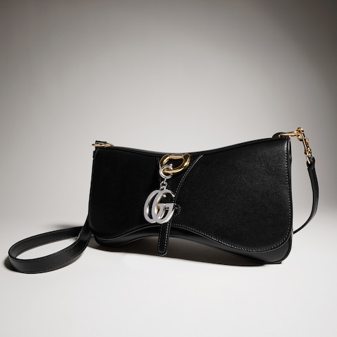 Bolso de hombro mediano con Detalle de Doble G