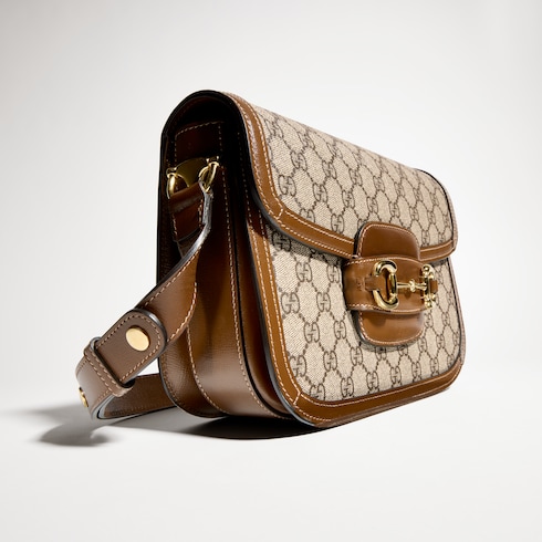 Bolso de hombro Gucci Horsebit 1955 mediano