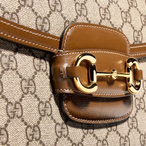 Bolso de hombro Gucci Horsebit 1955 mediano