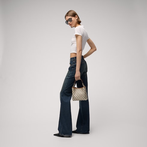 Kleine GG Emblem Bucket Bag