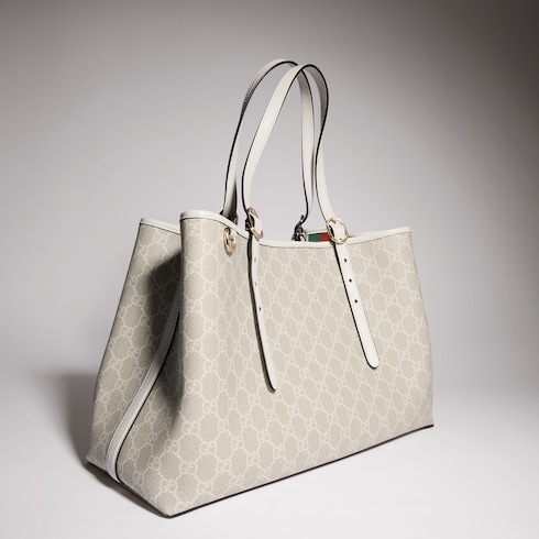 GG Emblem large tote bag