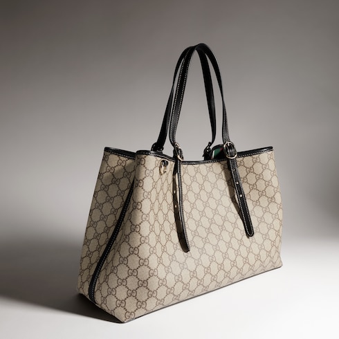 GG Emblem large tote bag