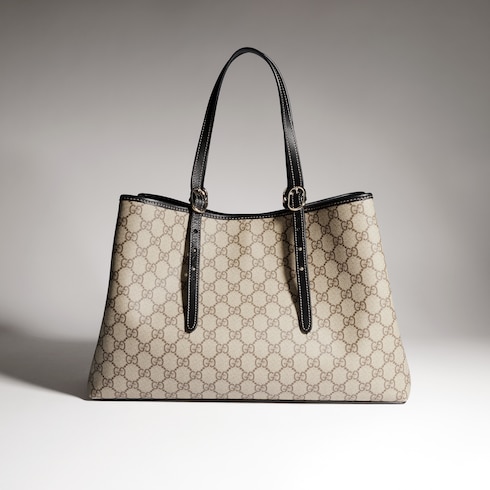 GG Emblem large tote bag
