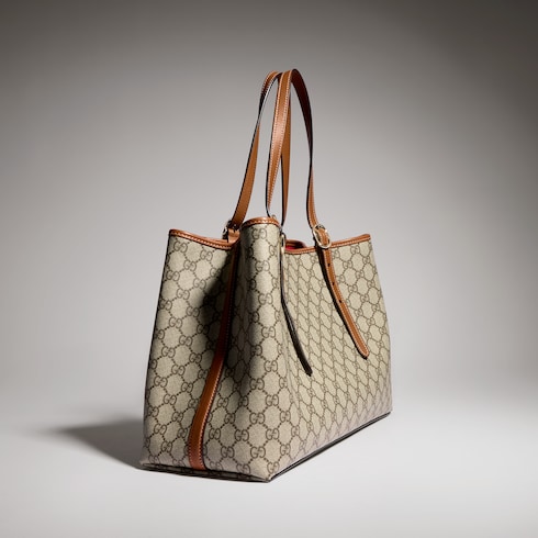 GG Emblem large tote bag