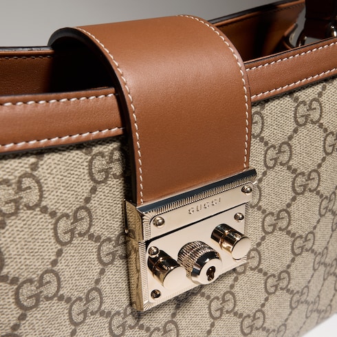 Padlock medium top handle bag