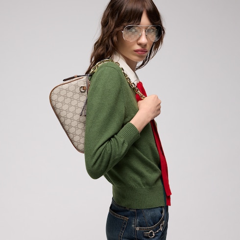 Bolso de hombro GG Emblem tamaño pequeño