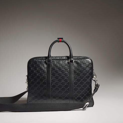 GG Emblem large briefcase