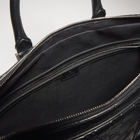 Borsa portadocumenti GG Emblem misura grande