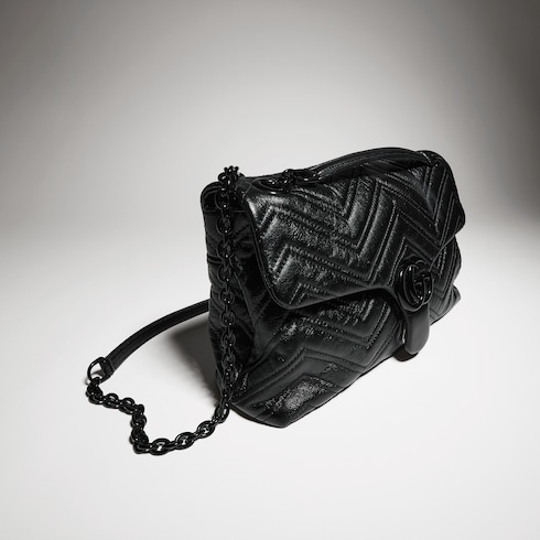 Mittelgroße GG Marmont Schultertasche