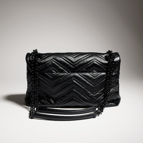 Mittelgroße GG Marmont Schultertasche
