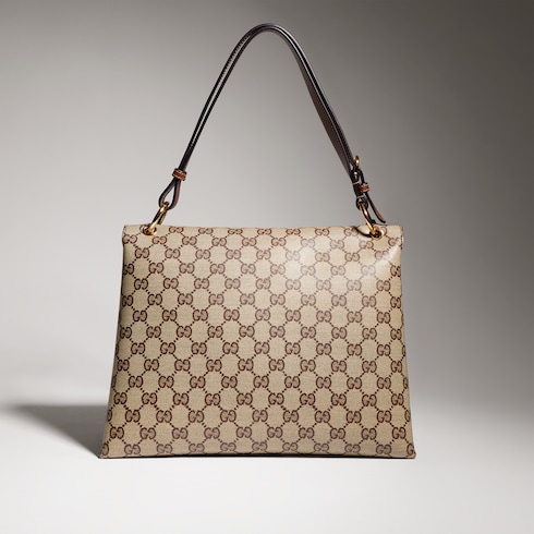 Medium top handle bag with lock
