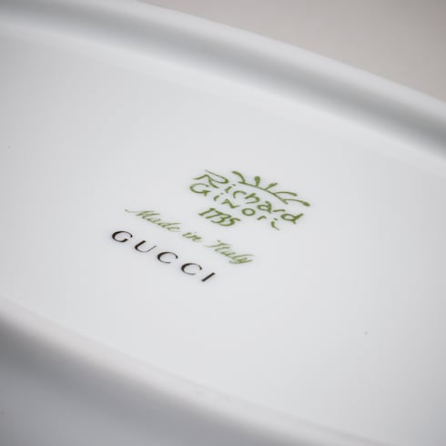 Gucci Flora小号椭圆托盘