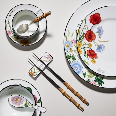 Gucci Flora Essstäbchen-Ablage, 2er-Set