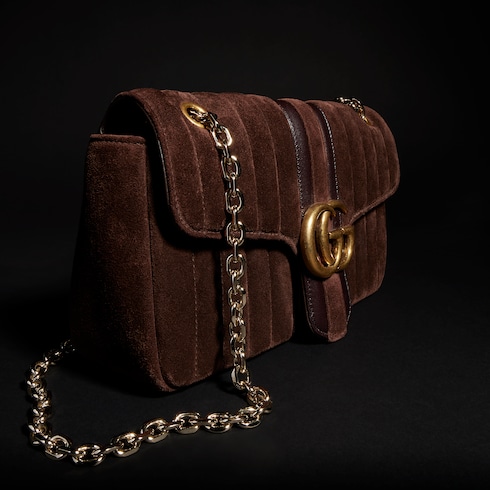 Bolso de Hombro Jetset GG Marmont Mediano