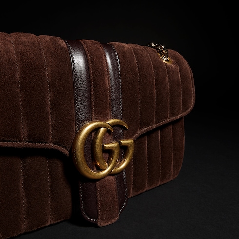 Bolso de Hombro Jetset GG Marmont Mediano