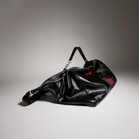 Large crossbody bag with Web