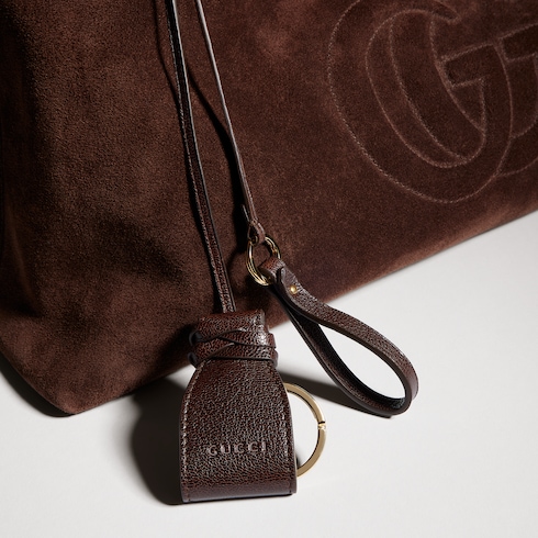 Large shoulder bag with Double G detail