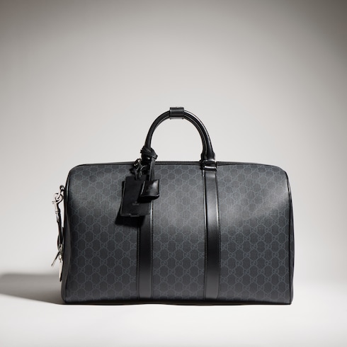 GG Black medium duffle bag