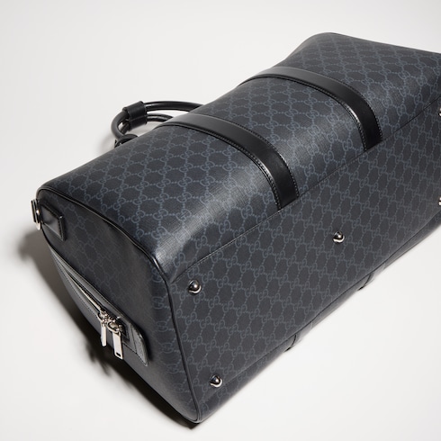 GG Black medium duffle bag