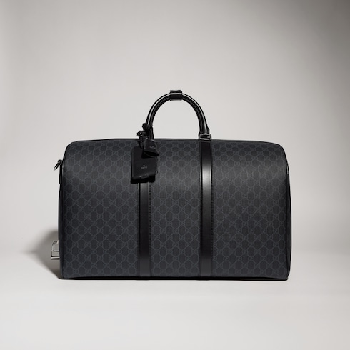 GG Black large duffle bag