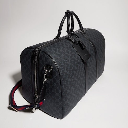 GG Black large duffle bag