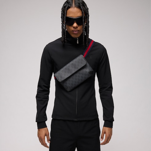 GG黑色小号腰包