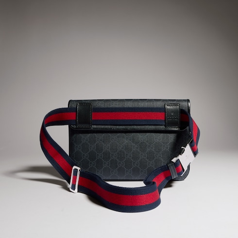 GG Black small belt bag